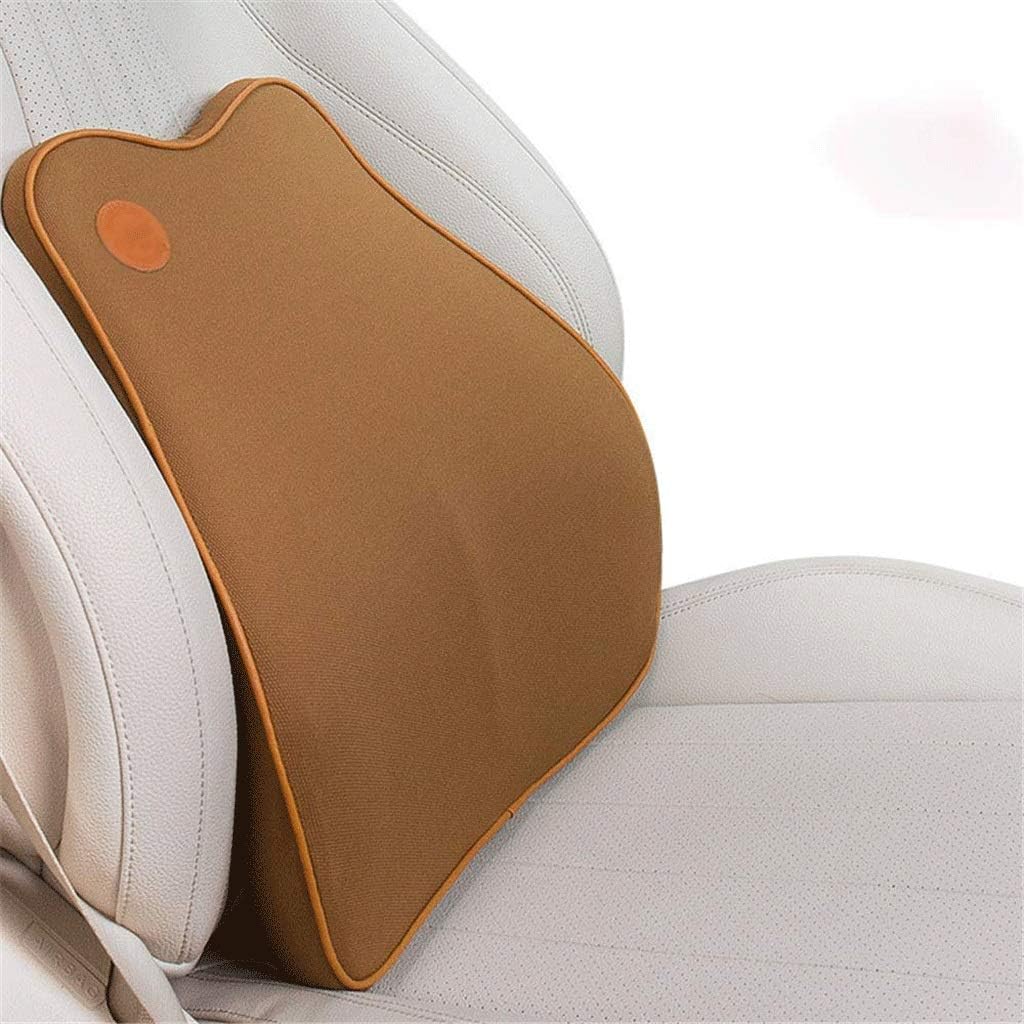 Lumbar Pillow Car Lumbar Support Lumbar Cushion Back Seat Belt Driver Car Memory Cotton Rely On Car Waist Pad(E)