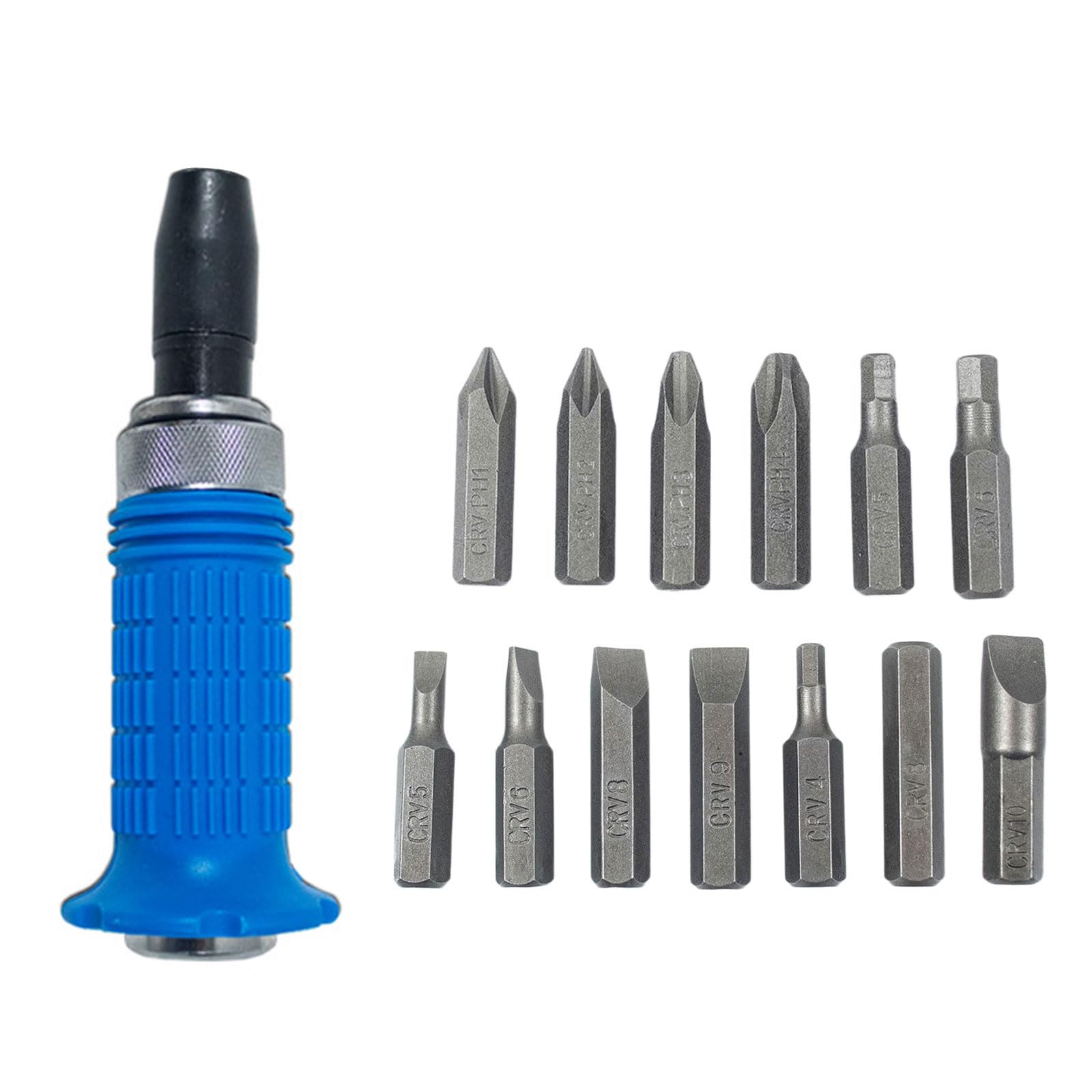 Impacts Screwdriver Set Detachable Head Professional Direction for Auto Repair and DIYer Carbon Construction Screwdriver Bit Set