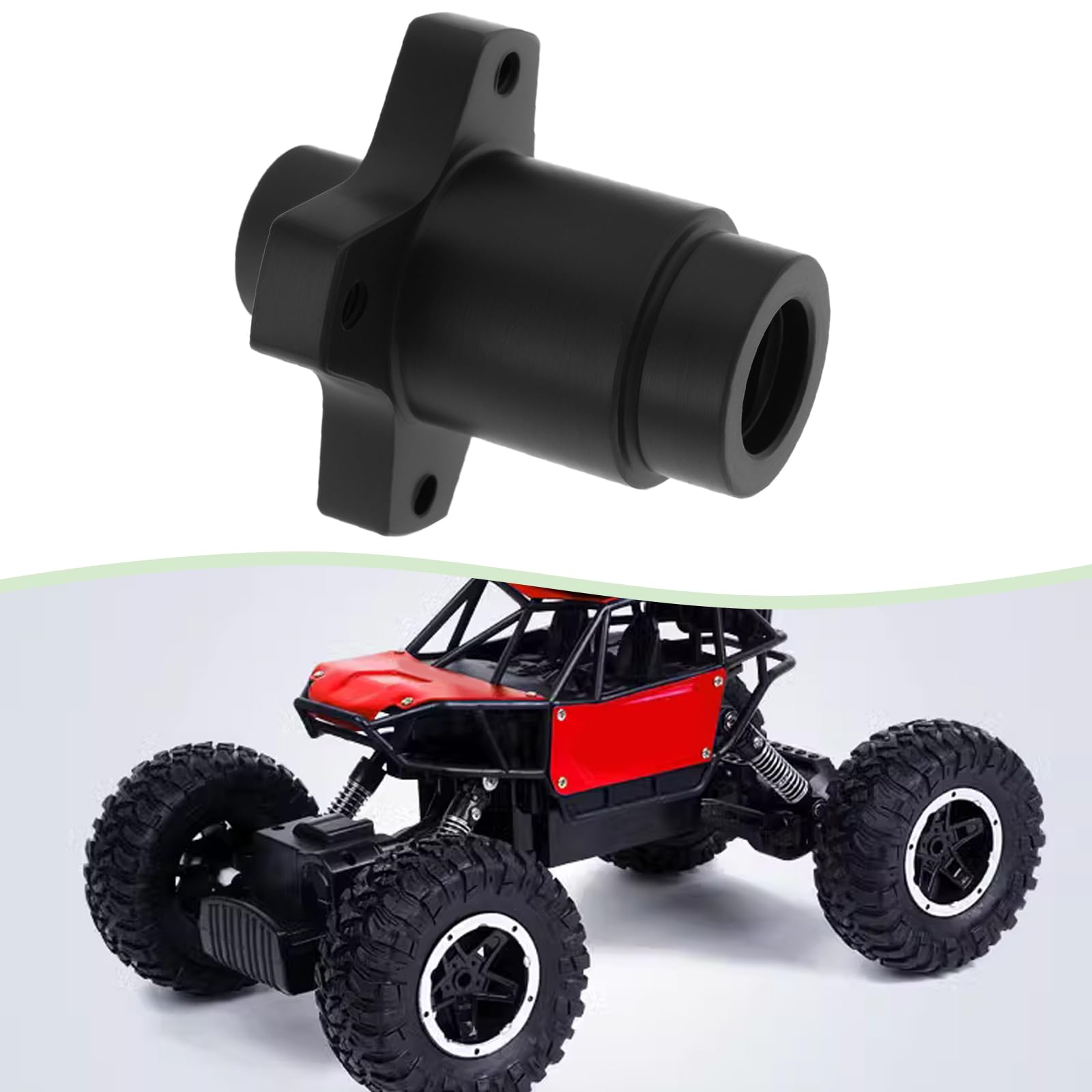 ECSiNG 1Pc Hardened Steel Bevel Gear Differential Locker Front Rear Axles Compatible with Axial RBX10 RYFT 1/10 Remote Control Crawler - Image 3