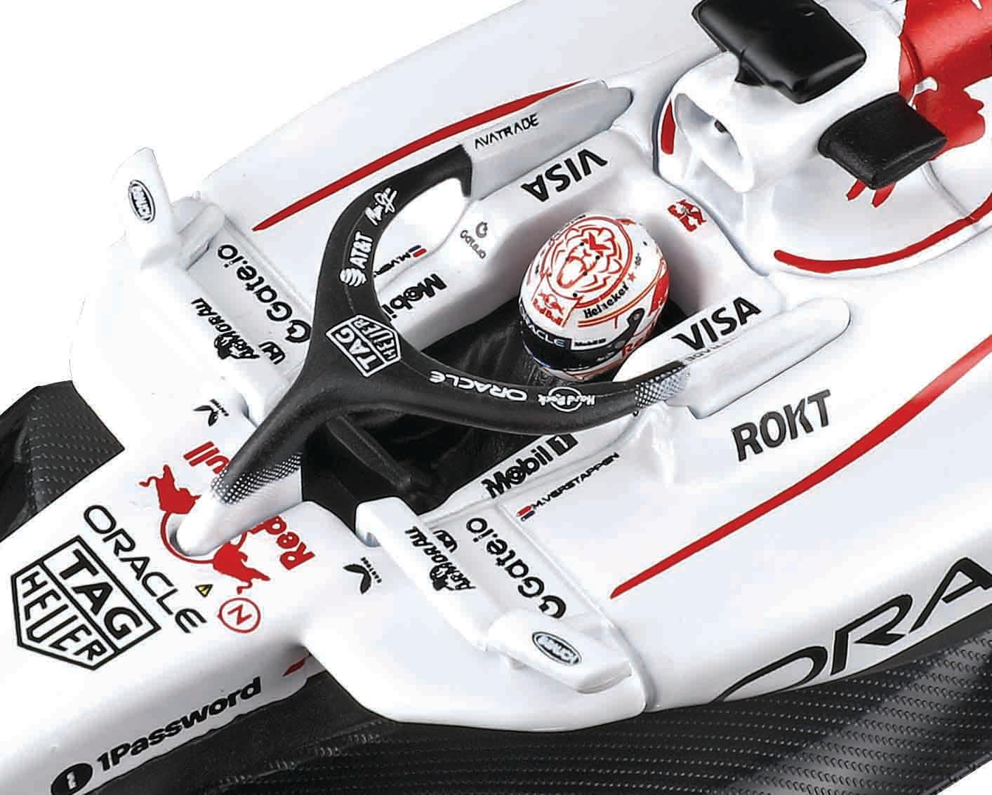Bburago F1 Red Bull RB21 Japan Version #1 Verstappen (2025) - Modellauto Formel 1 Maßstab 1:18 Originalgetreues Sammlerauto Die-Cast Spielzeugauto ab 14 Jahren (18-18005V)
