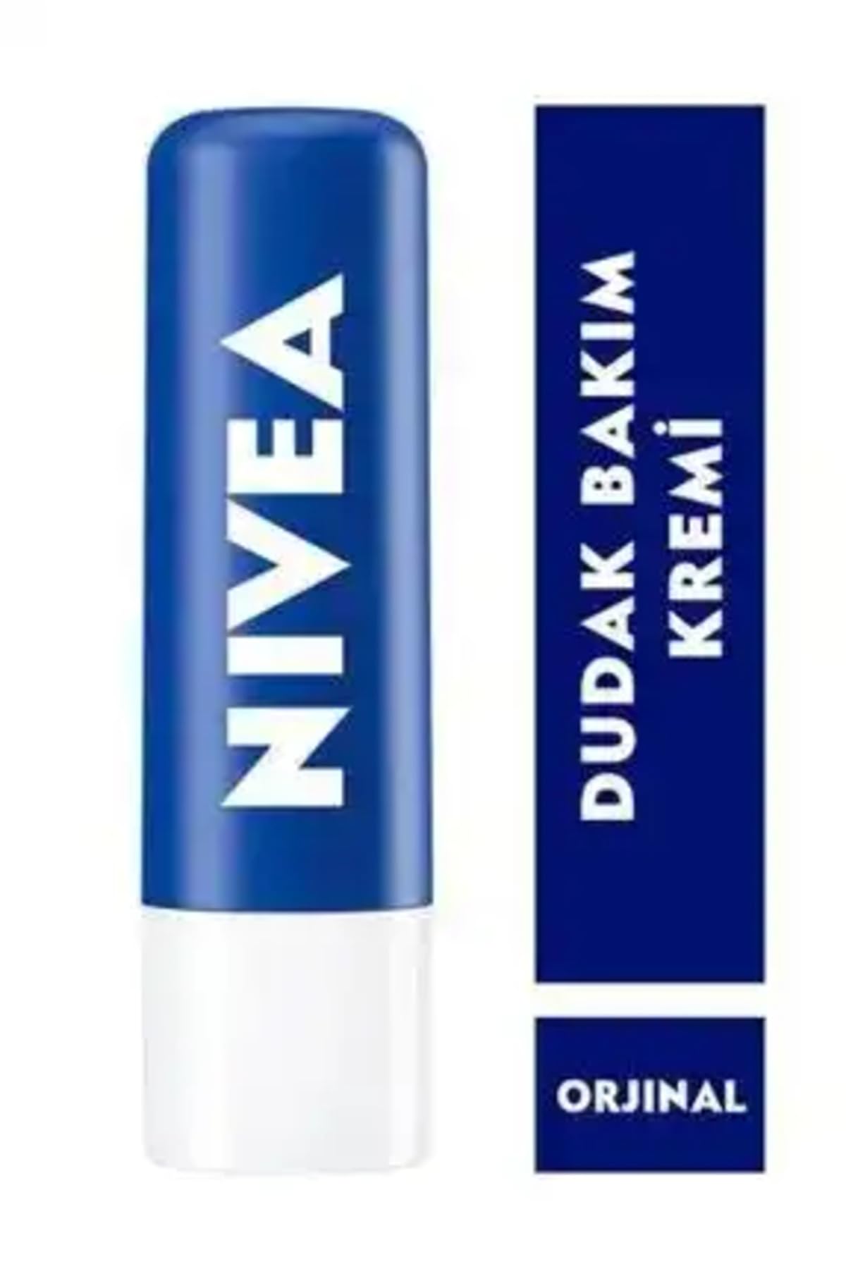 NIVEA Dudak Bakım Kremi Original Care, 12 Saat Etkili Bakım, Shea Yağı ve Pantenol