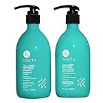 Luseta Thickening Shampoo and Conditioner Set with Collagen Peptides Strengthen and Moisturize for Thin & Dry Hair, Promote Thickness and Reduce Breakage for Fuller-Looking Hair 16.9oz2