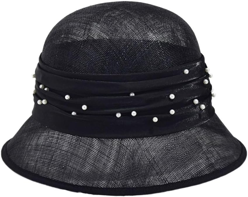 Trip Shoot Hat Ladies Hand Nailed Beaded Hemp Banquet Top Outing