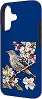 Vista 2 de Arkansas Northern Mockingbird Surrounded by Apple Blossom Case for iPhone 17