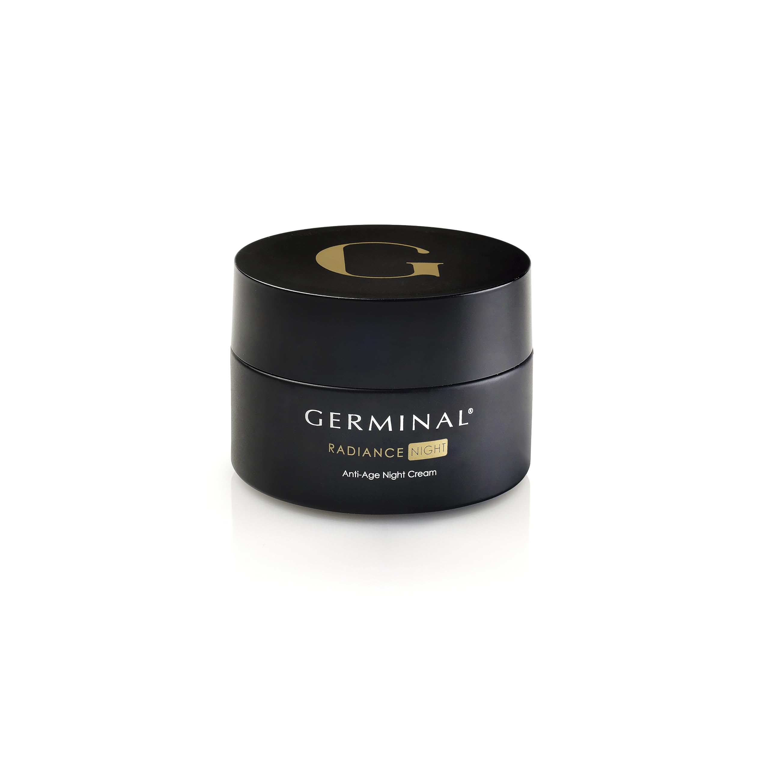 GERMINAL Radiance Night - Crema Antiarrugas Mujer A Partir de 40 Años | Crema de Noche para Todo Tipo de Pieles Aportando Firmeza y Luminosidad con Efecto Botox Like y Unifica el Tono - 50ml