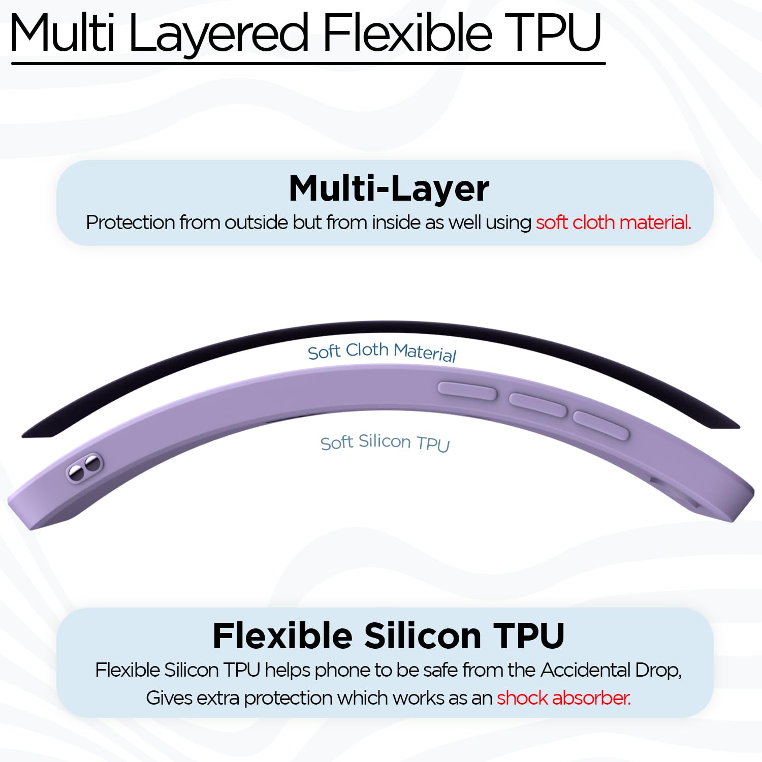 Redmi 6A Silicone Case - Pikkme Purple -3