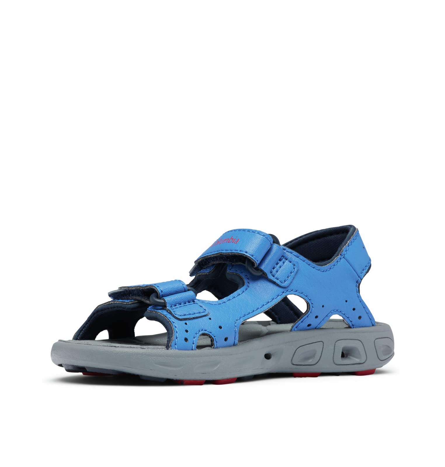 Columbia Childrens Techsun Vent Sandalias De Senderismo Y Trekking para Unisex niños, Azul (Stormy Blue x Mountain Red), 31 EU