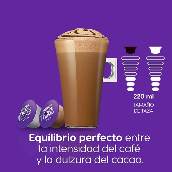 Nescafe Dolce Gusto Mocha 8 per pack - Pack of 2