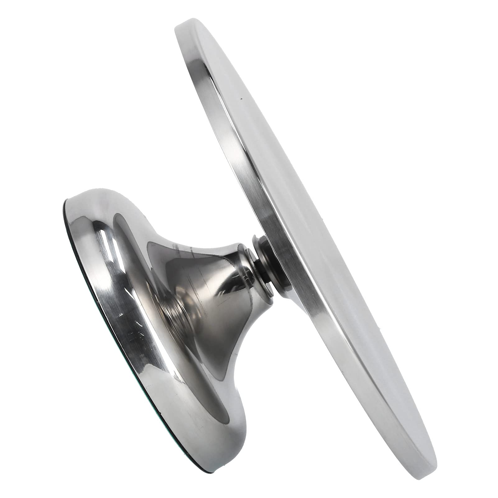 Nikou Obrotowy stojak na ciasto o 30 cm, antypoślizgowy obrotowy gramofon do ciasta ze stopu aluminium do dekorowania ciast, akcesoria do pieczenia w kuchni, srebrny