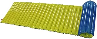 GGZONE Colchão inflável colchão inflável almofada inflável ao ar livre tapete de acampamento almofada de dormir à prova de postura (cor: branco) belo cenário