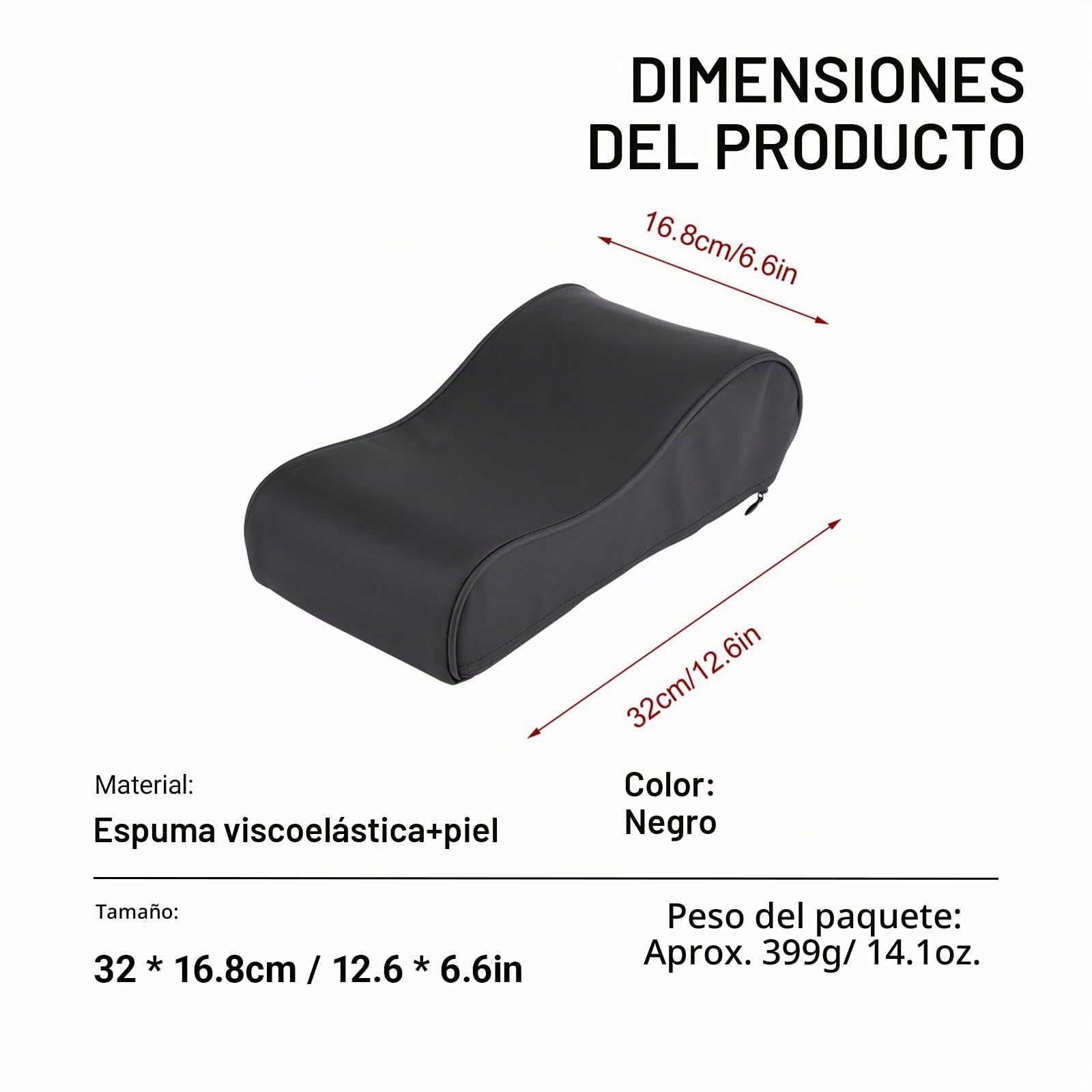 Cojín del apoyabrazos, cubiertas automáticas de la estera de la espuma de la memoria del cojín del apoyabrazos del coche del cuero universal con el bolsillo del teléfono celular