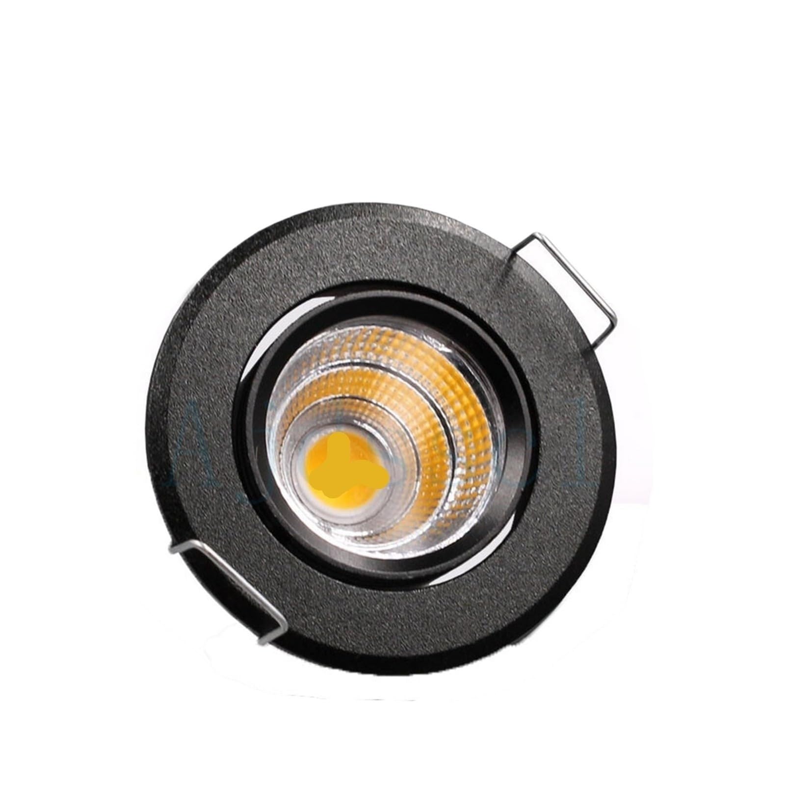 LED Downlight, możliwość ściemniania, spot LED, 5 W, AC, satynowany
