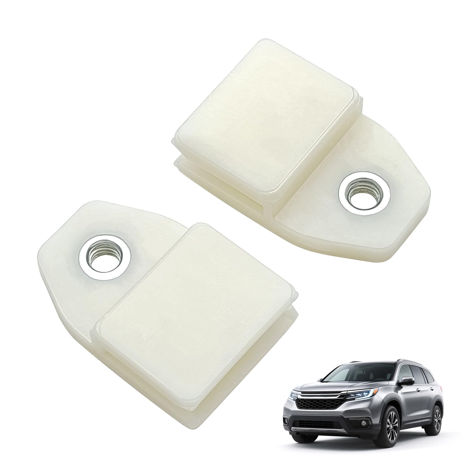 Window Door Glass Channel Clips Sash Clips Compatible with Honda Civic 1988-2015 Accord 1994-2015 Fit 1998-2014 Odyssey 1995-2014