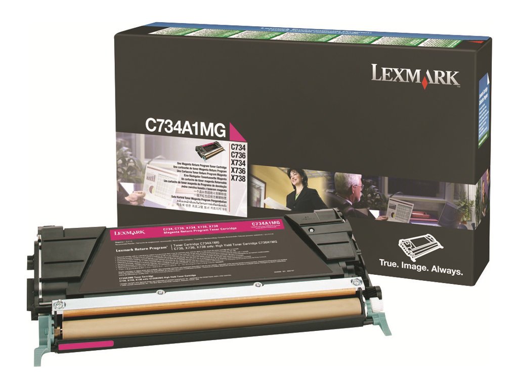 Lexmark - Toner cartridge - 1 x magenta - 6000 pages - LCCP, LRP