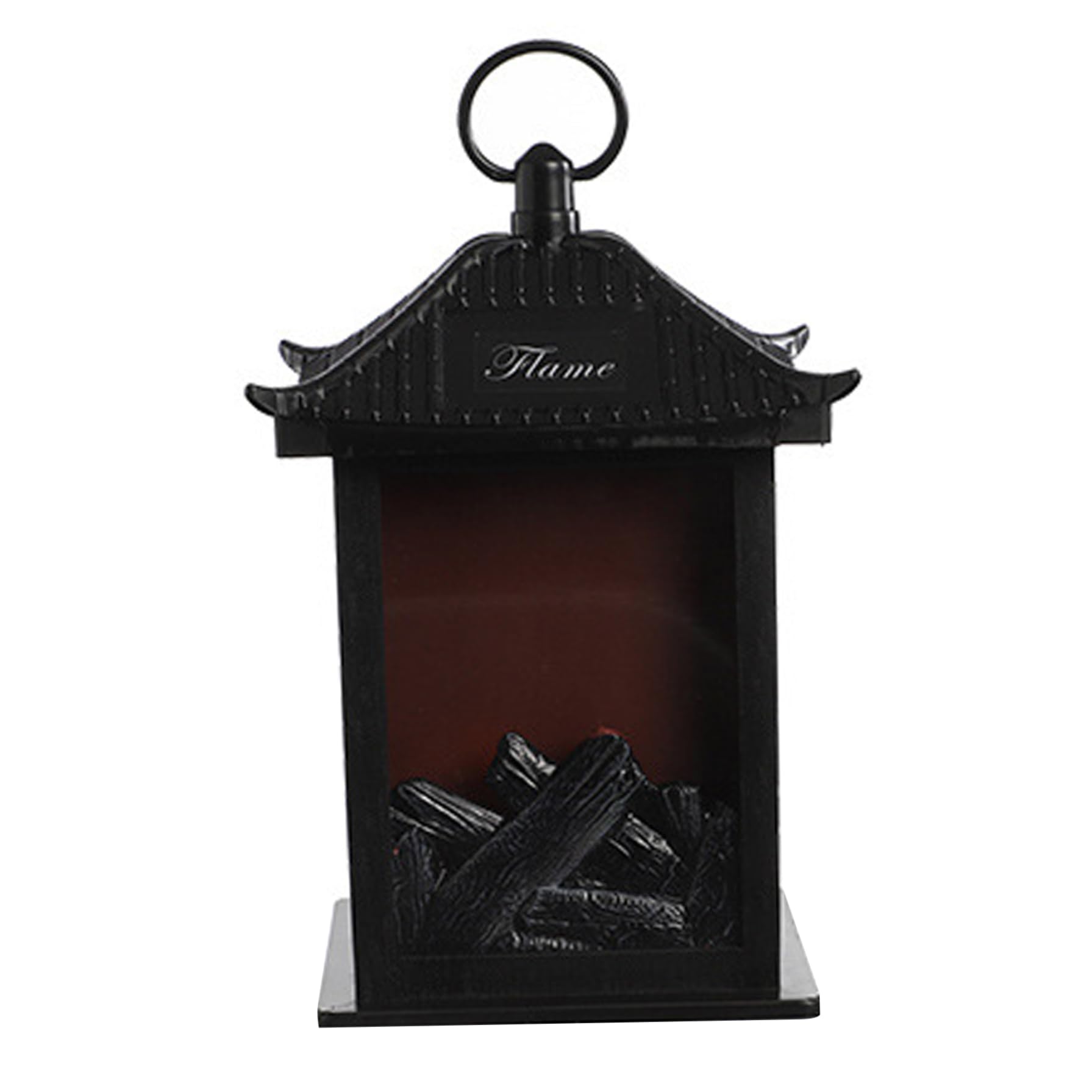 Chimenea LED sin llama para evitar riesgos linterna decorativa de escritorio con conexion usb