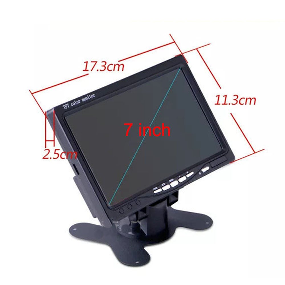 Amazon.co.jp: Boomboost 7インチTFT液晶カラーディスプレイスクリーン 