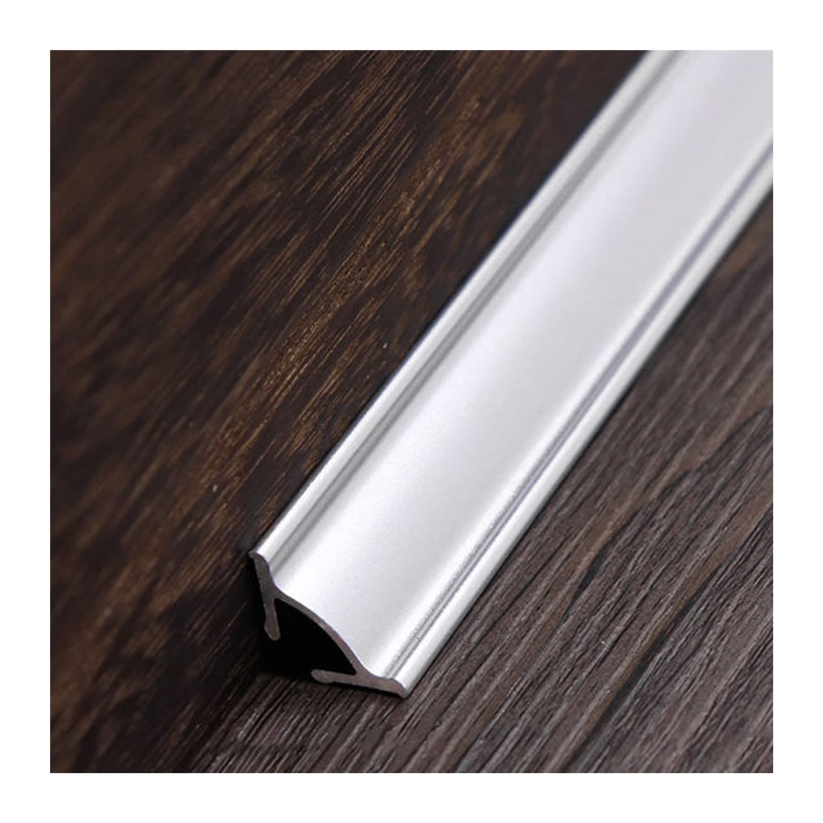Oculta cables Canaleta Pasacables de Suelo Esquina de Suelo Cubrecables Cubrecables, 90cm de Largo Metal Cubrecables Canal de Gestión de Cables para Dormitorio Salón Autoadhesivo Protector ( Color : S