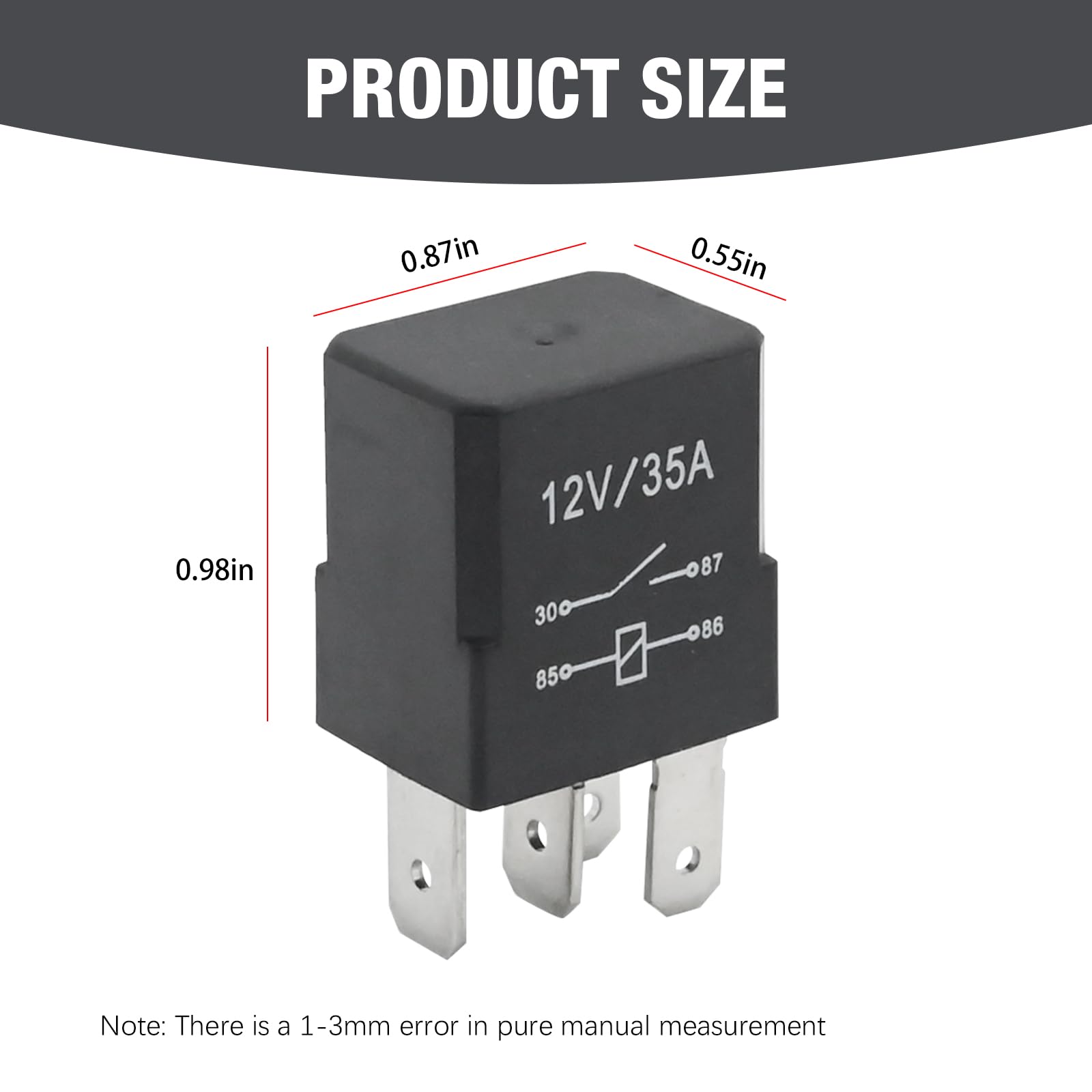 Amazon.com: Aynaxcol 99994-1502 4 Pins Relay Replacement for