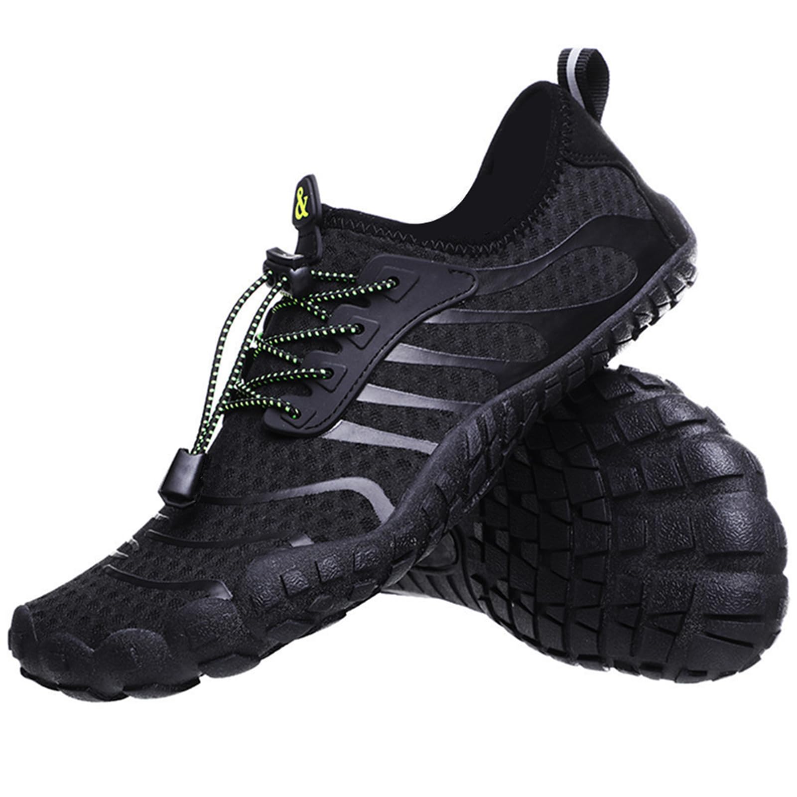 ZusFut Escarpines Hombres Barefoot Respirable Antideslizante Zapatos de Agua Hombre Escarpines Agua De Playa Rio Pesca Buceo Surf