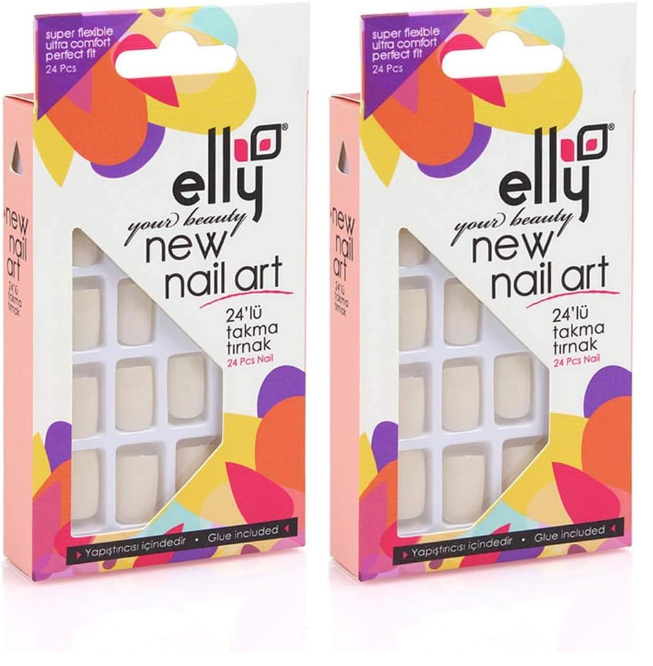 Elly ELLYNAIL0067 Takma Tırnak 2li paket