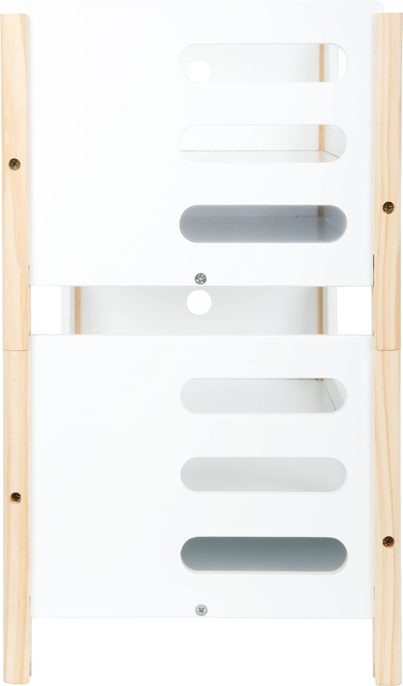 Small Foot Small Foot-11811 Cama litera de muñecas Little Button, Caja para Guardar Accesorios, a Partir de los 3 años de Edad. Toys, Color Blanco, Klein (11811)