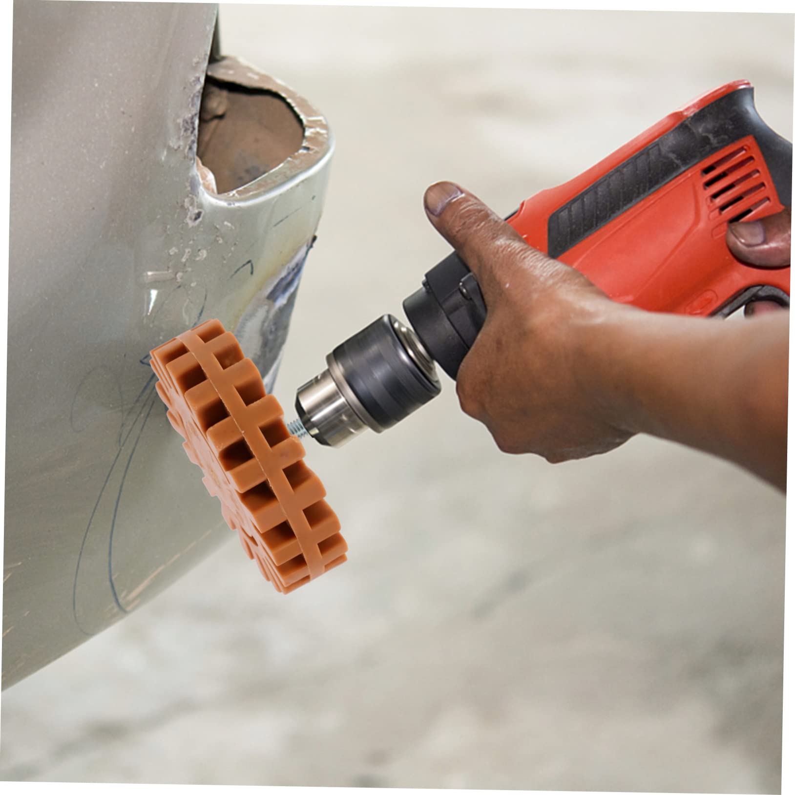 Cabilock Decal Remover Wheel Tool Kit Eraser Wheel for Quick Removal of Stickers Vinyl Adhesive Vehicles Compatible with Electric Drills Lightweight Portable