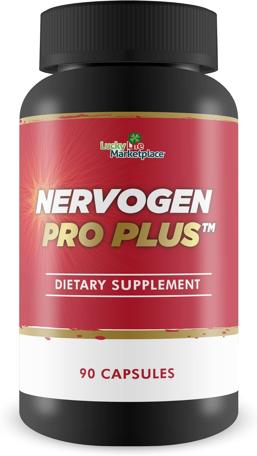 Nervogen Pro Plus Nerve Support Formula Support Balanced Blood Sugar Support Natural