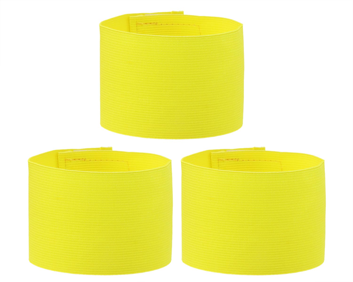 ONLYKXY 3PCS Captain Armbands 7x32.5CM/2.75x12.79inch Adjustable Leader Armband Team Sport Armband for Soccer Basketball Volleyball School Team Competition Coach Players Wrist Arm Bands (Yellow)-image-39