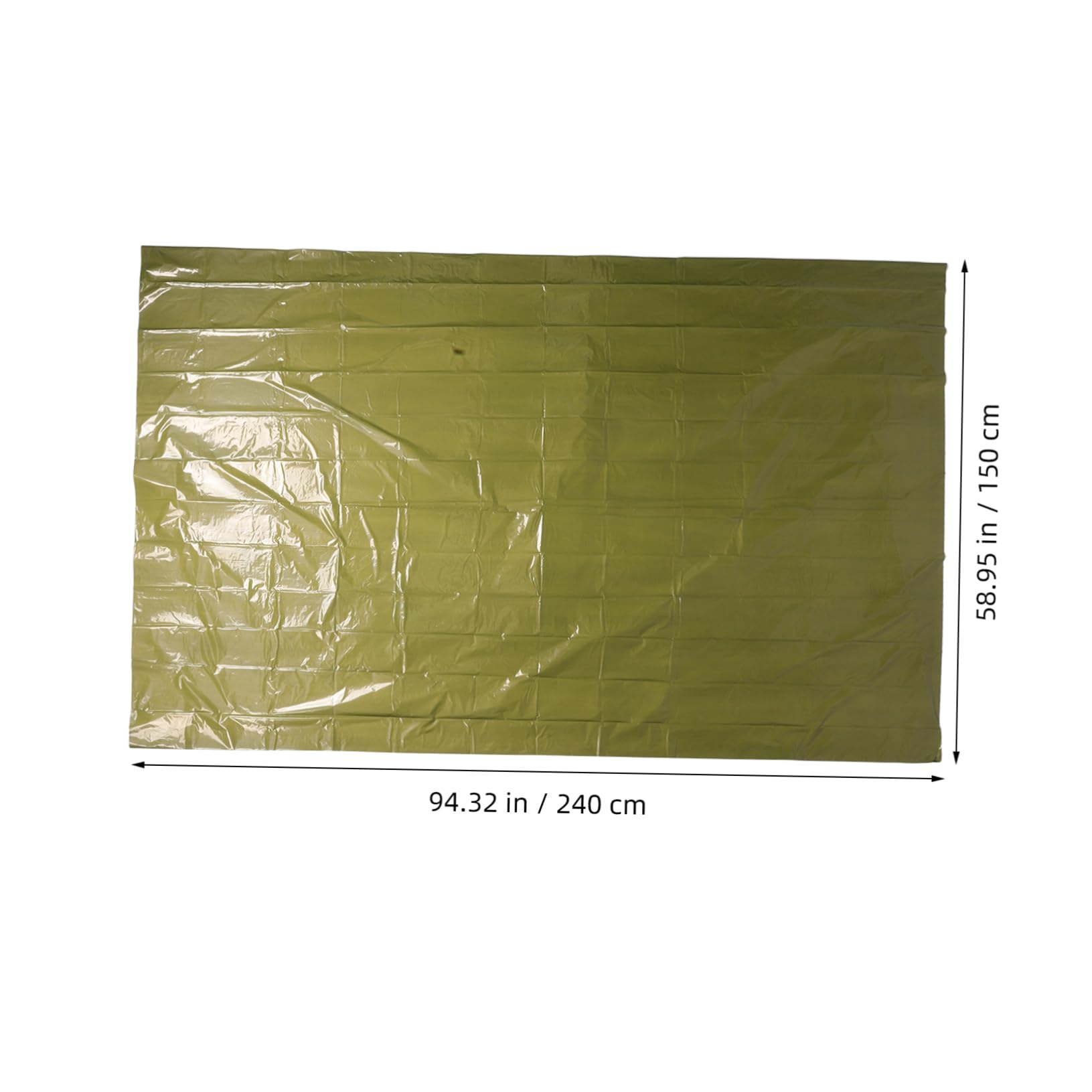 YARNOW Emergency Shelter Tent Survival Blanket Heat Retention and Windproof for Camping