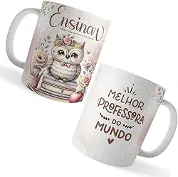 Caneca professores 325 ml Porcelana
