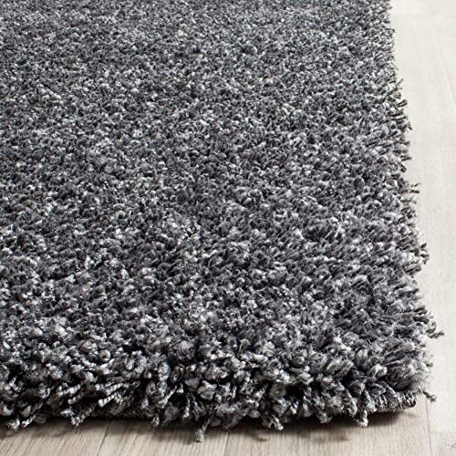 Image of Shaggy Floor Carpets for Living Room, Elegant Bed Side Runner, Bedroom Carpet, Sofa Area Wedding Carpet,(5x8 Feet, Grey)