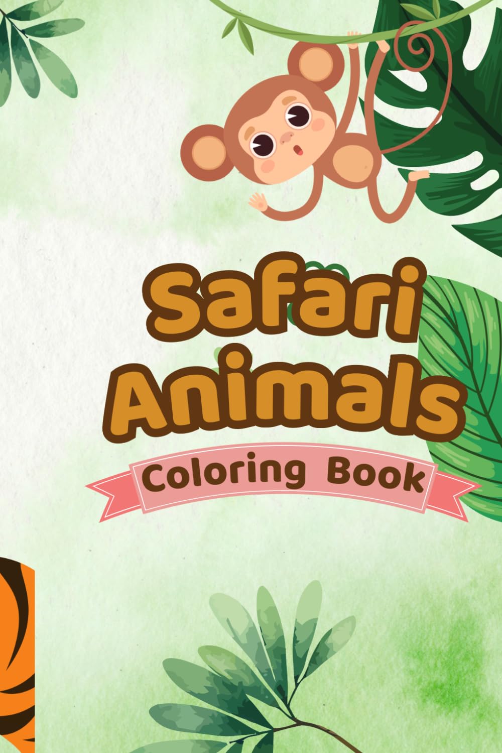 Animal Safari Coloring Book