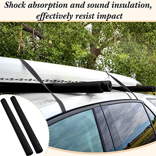 Fabbay 3 Foot Roll Bar Padding Foam Automotive Roll Bar Covers Basement Pole Padding Black Pool Noodles Foam Roll Cage Tubing Pole Wrap For Protection Shock Absorption, Black #TOP4