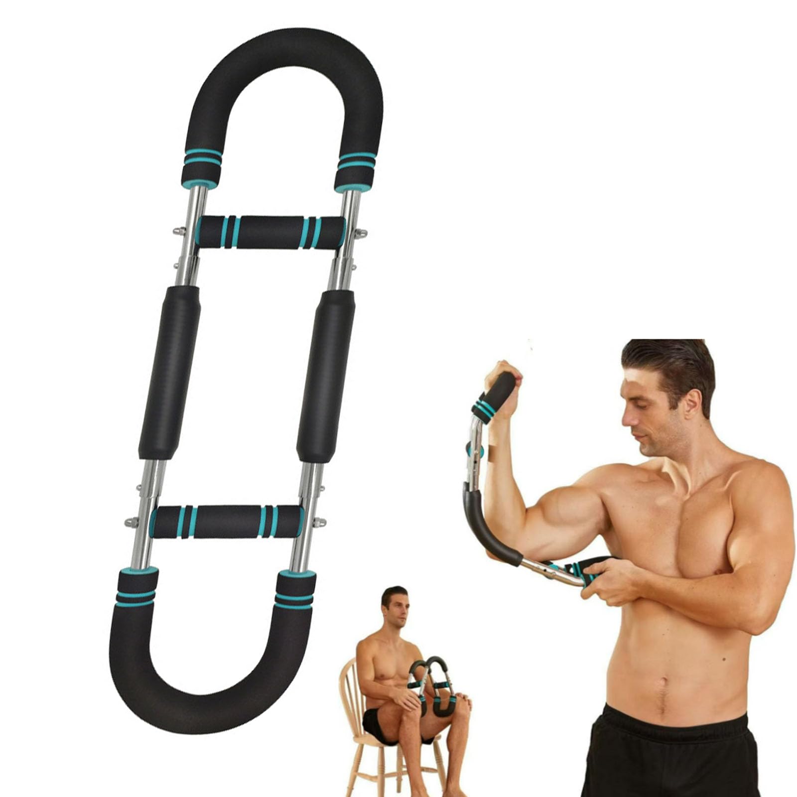 66 Pfund Power Bar Twister Oberkörper Fitness Workout Expander