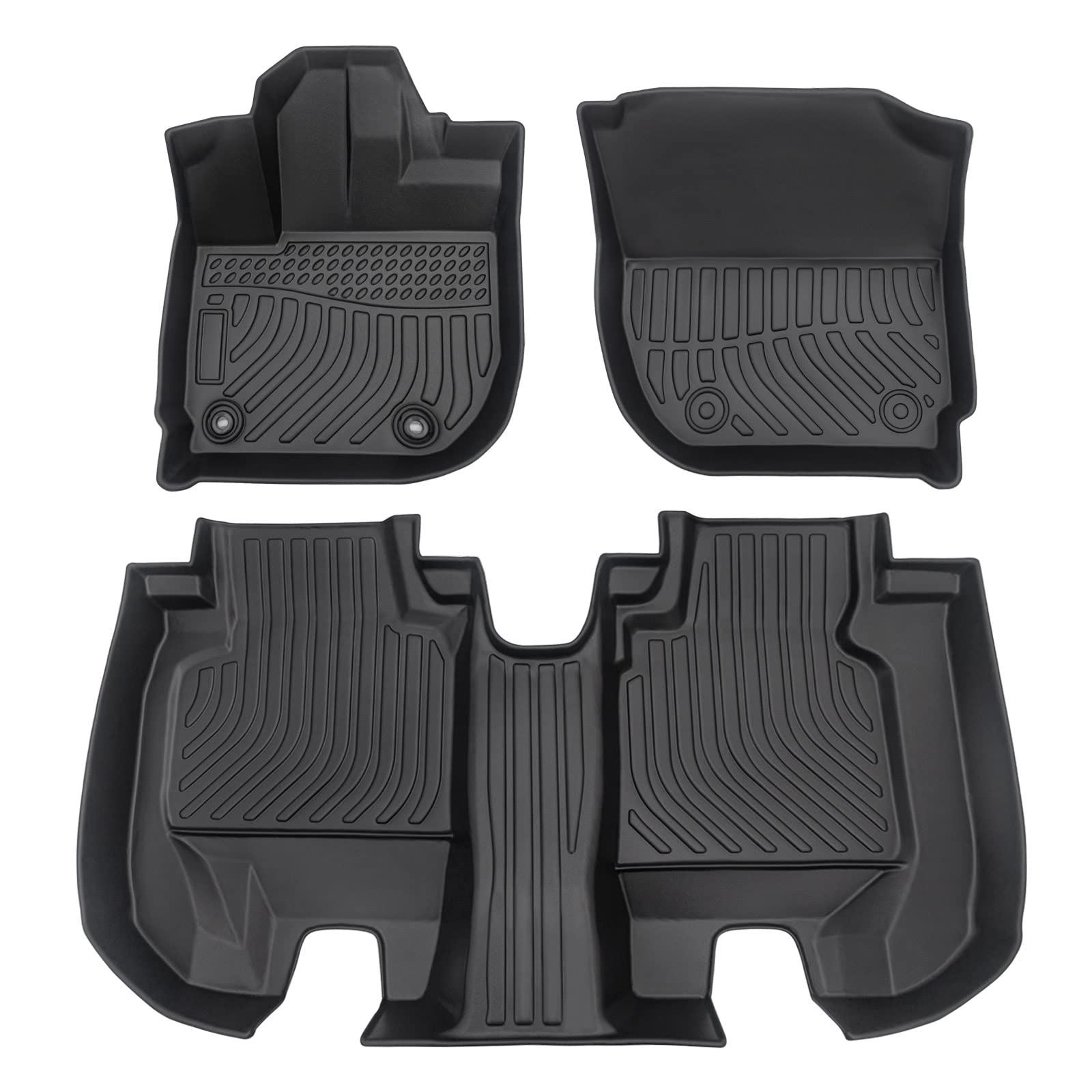 Photo 1 of Cartist Custom Fit for Floor Mats Honda HR-V 2016 2017 2018 2019 2020 2021 2022 HRV All Weather Floor Liners Front & 2nd Row Seat TPE Waterproof Floor Mats(Honda HR-V 16-22)