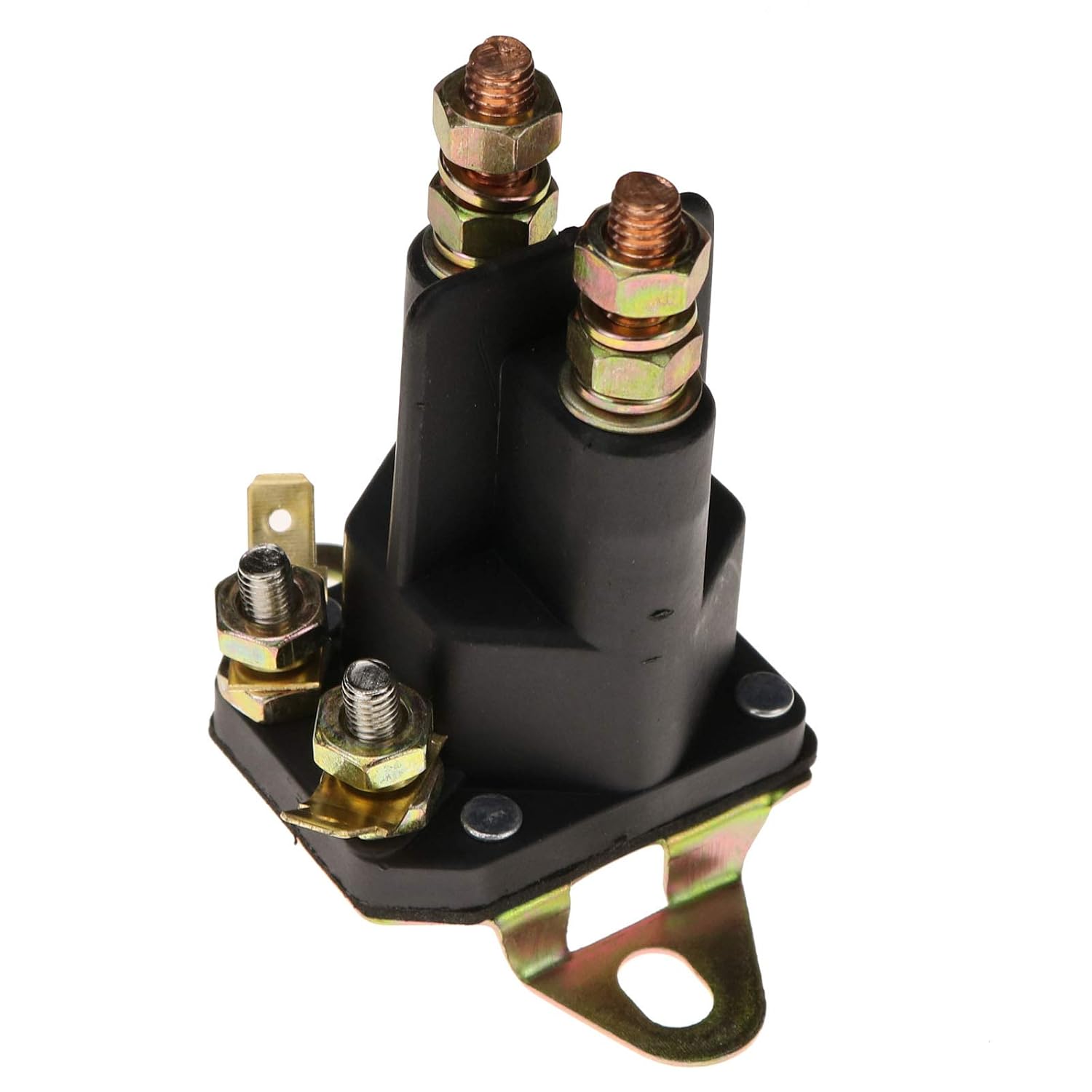 4-Terminal Starter Solenoid 12V DC Contactor 784-1221-210 117-1197 for Trombetta Kawasaki Ferris Toro Lawn Mowers