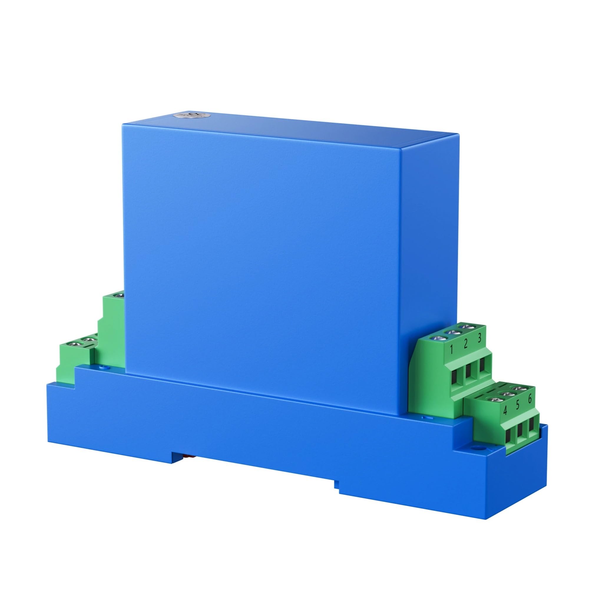 Capteur de courant AC DC pour rail Din 35mm convertisseur entree 0-500mA sortie 0-10V