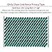 Qlvily Chain Link Fence Privacy Tape, 246ft x 0.15ft Chain Link Fence Slats, Fence Covering Privacy, Green (200PCS Button + Puncher Included)