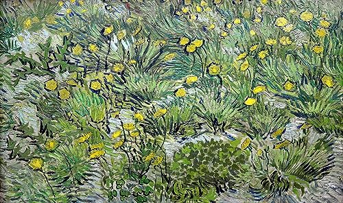 Tableau Pissenlits Van Gogh pour illuminer le salon d'un éclat artistique