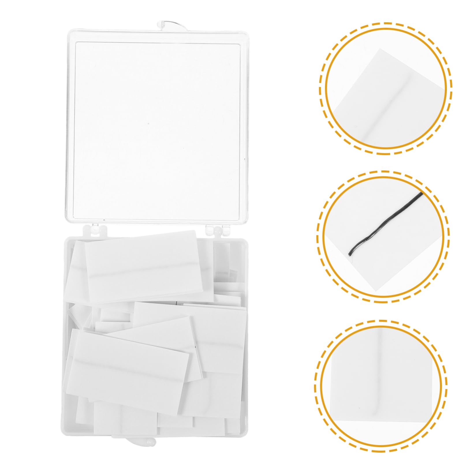 CALLARON 2 Pack Eyelash Adhesive Strips Black Glue Self-adhesive Lash Strips Easy to Apply Long-lasting Hold Waterproof for Natural Look