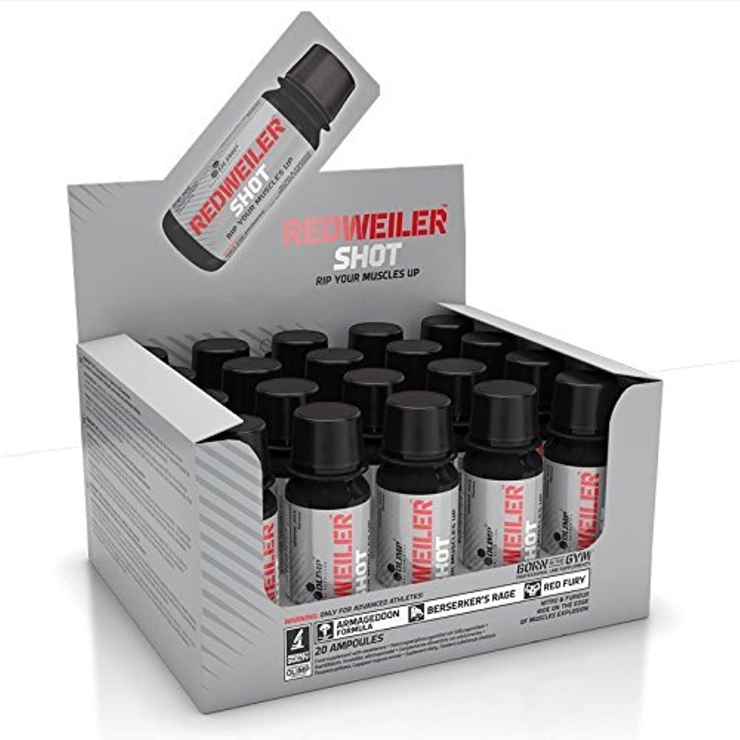 Olimp Labs Redweiler Shot 20 x 60 ml Raging Cola