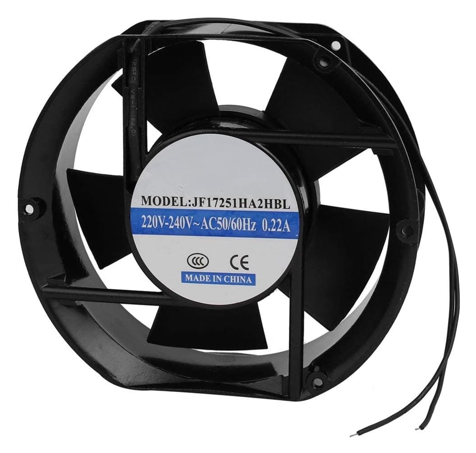 GJEXXPTST JF17251HA2HBL Cooling Fan AC220V 0.22A DC 172X150X51mm 17cm 17251