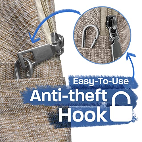 Image of Nupouch Anti-Theft Daypack: Anti Theft Crossbody Bag, Lightweight for Travel, Hiking, or Everyday Pickpocket Protection