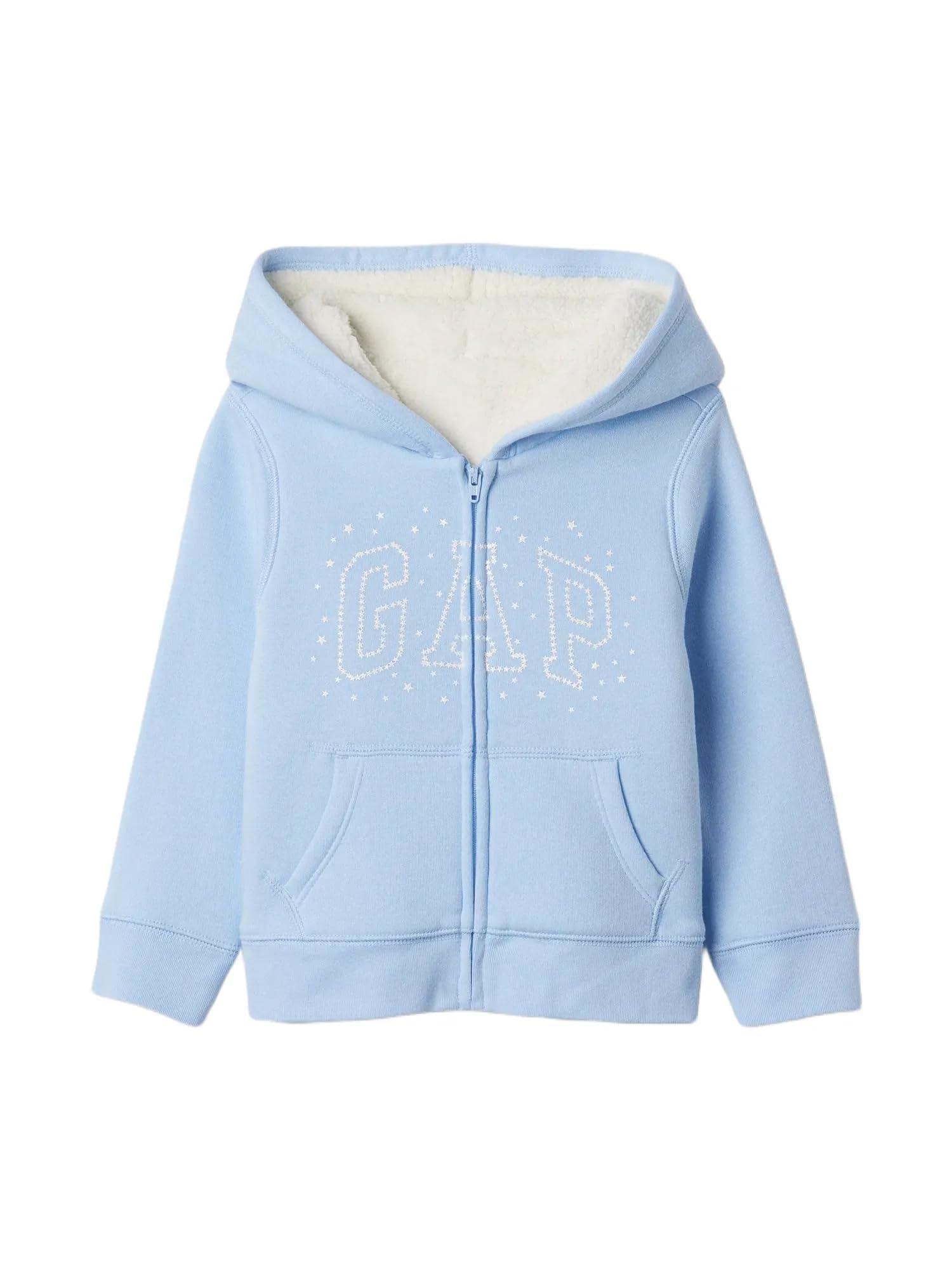 Gap Toddler Girl Logo Zip Hoodie Sweatshirt à Capuche Bébé Fille