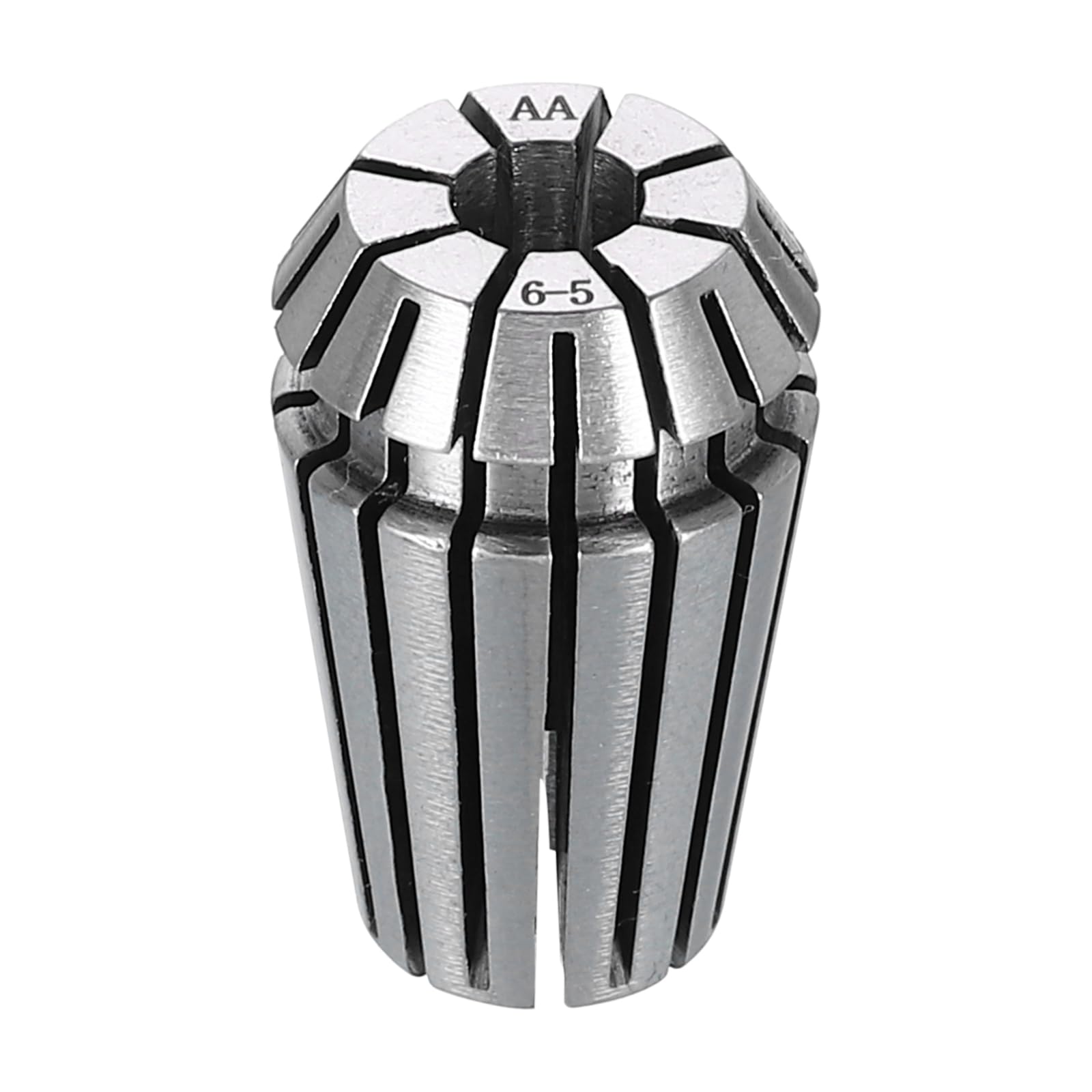 sourcing map Spring Collet Chuck ER16 6mm 65Mn Spring Steel Precision Router Collets for CNC Engraving Milling Lathe Tool