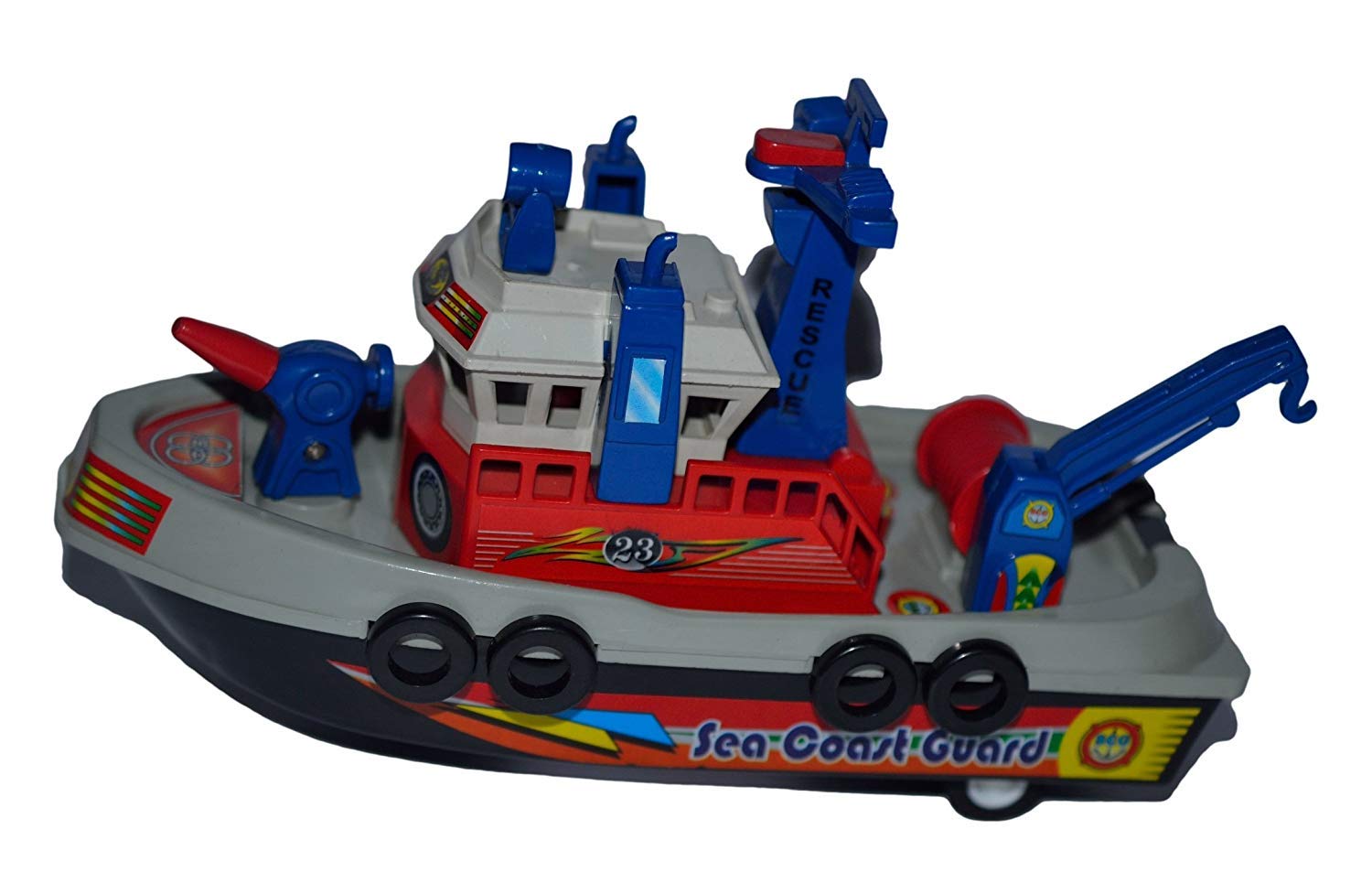 Shinsei City Harbour Boat Yellow