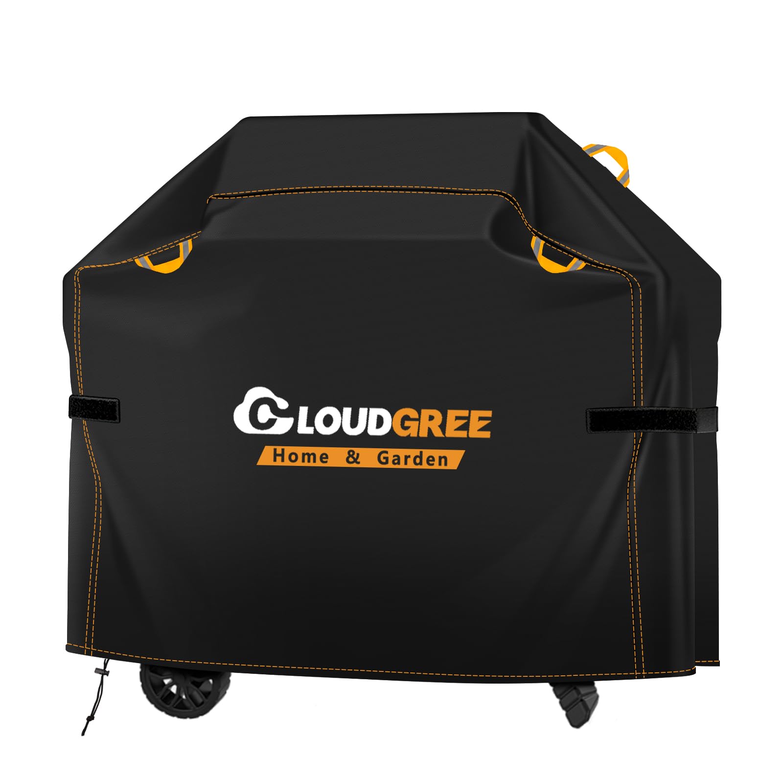 BBQ Gas Grill Cover, Cloudgree Oxford Fabric Barbecue Cover for Outdoor Grill, Waterproof, Rip-Proof, UV & Fade Resistant, BBQ Cover for Weber, Brinkmann, Char-Broil (120 x 60 x 120 cm)