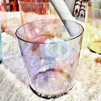 Amazon | 6インチのクリアクォーツクリスタルシンギングボウル