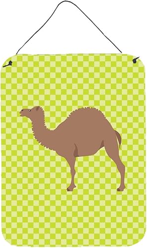 Caroline's Treasures BB7645DS1216 F1 Híbrido Camel Green - Letrero de metal de aluminio para colgar en la pared o en la puerta, placa de metal de