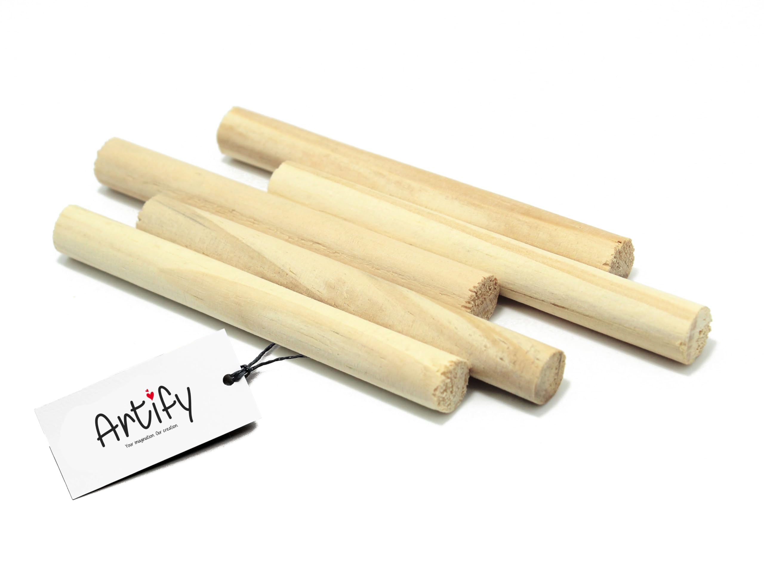 Artify Wooden Dowel Rods - 30 Inch, 5 Pack -16